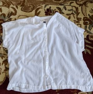 Universal Thread short sleeve cropped button down